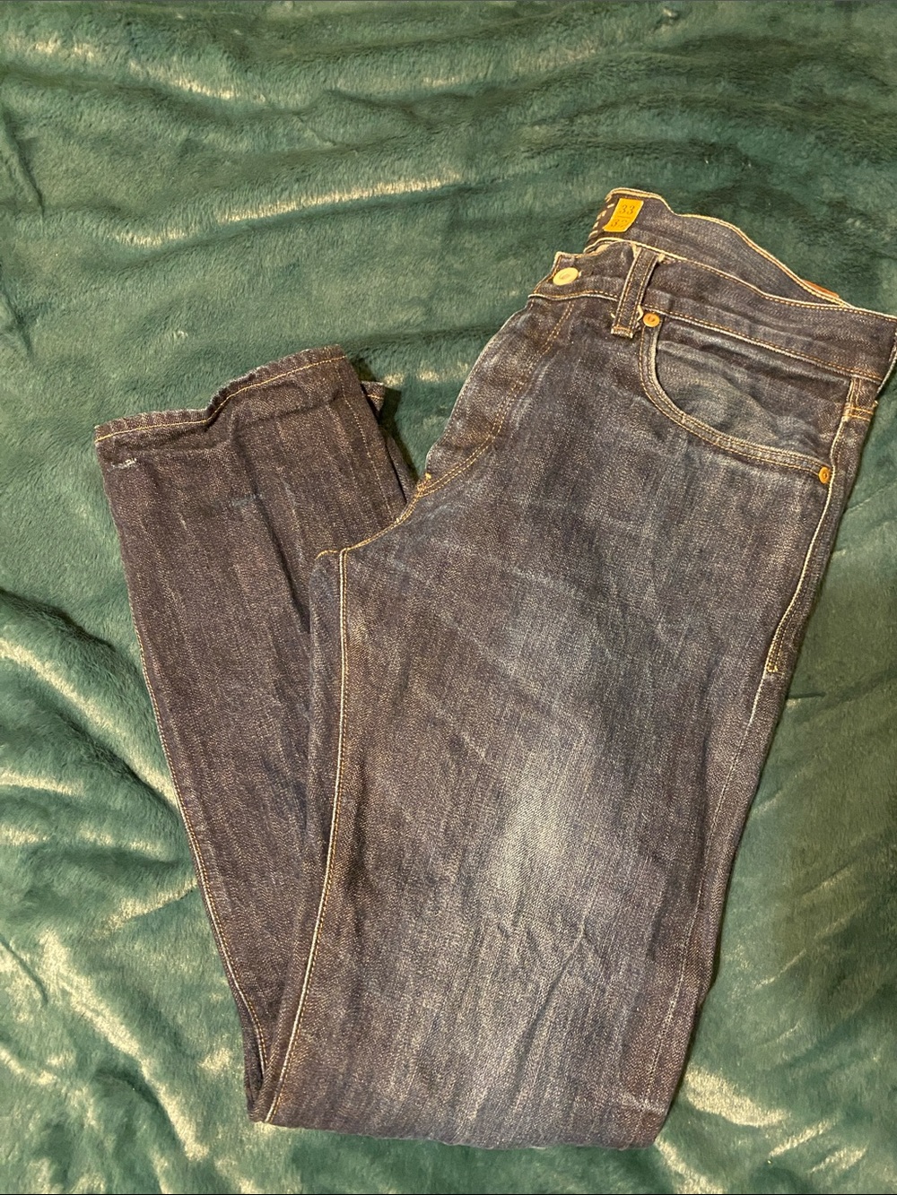 J. Crew Men’s Straight-Leg Indigo Denim Jeans
